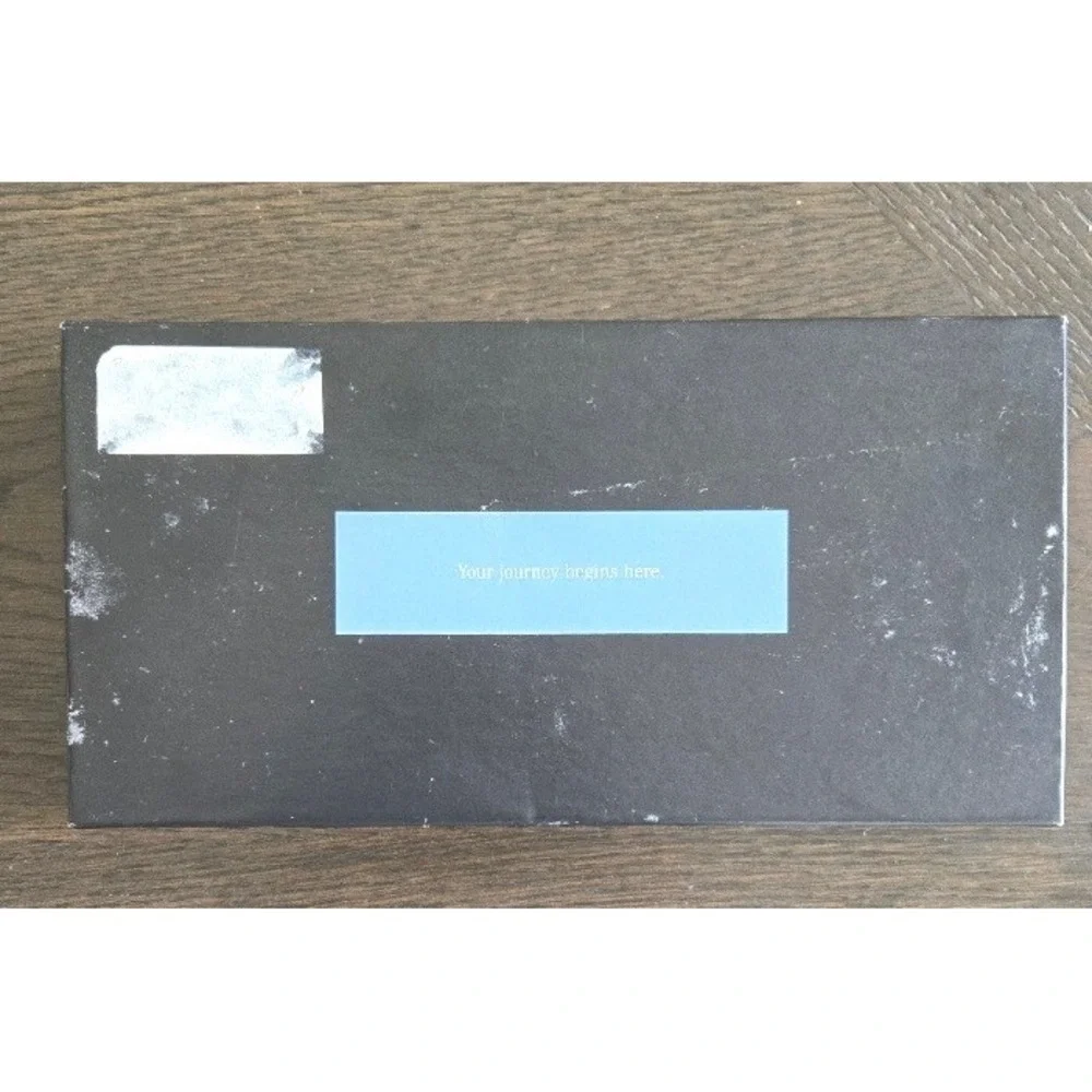 Mercedes-Benz Genuine Black Leather‎ Tall Breast Pocket Travel Wallet with Box